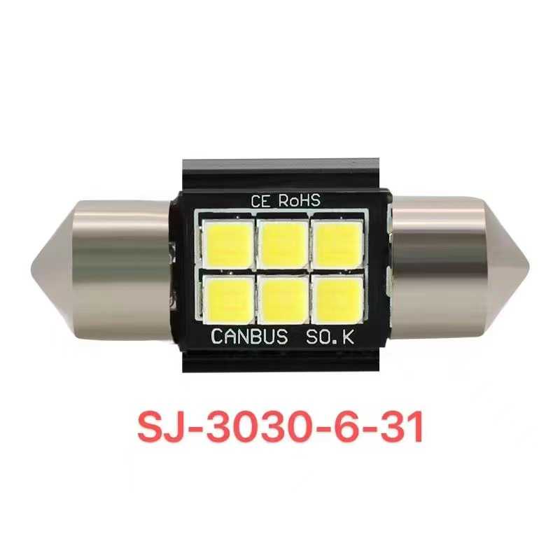 Λαμπτήρας LED - 3030-6-31 - Canbus - 2pcs - 674094 - iThinksmart.gr