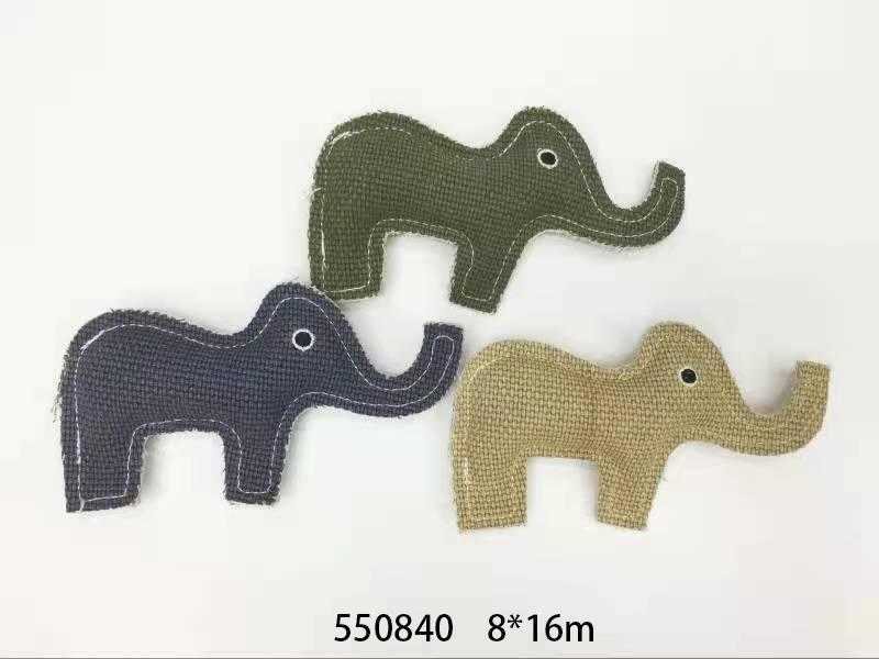 Υφασμάτινο παιχνίδι σκύλου ελεφαντάκι - 8x16cm - 550840 - iThinksmart.gr