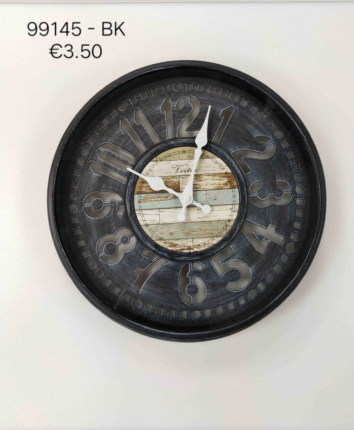 Ρολόι τοίχου - 35cm - 99145-BK - iThinksmart.gr