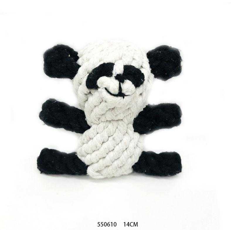 Παιχνίδι σκύλου ζωάκι από σχοινί - 14cm - 550610 - iThinksmart.gr