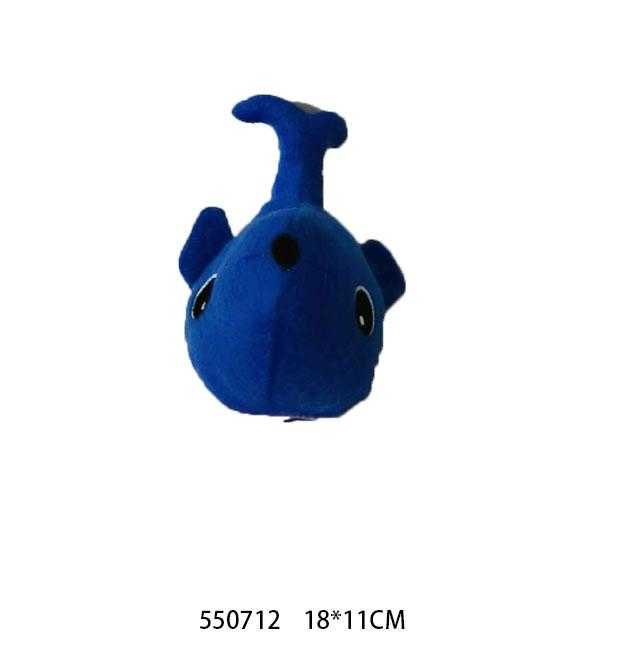 Λούτρινο ζωάκι - Φάλαινα - 18x11cm - 550712 - iThinksmart.gr
