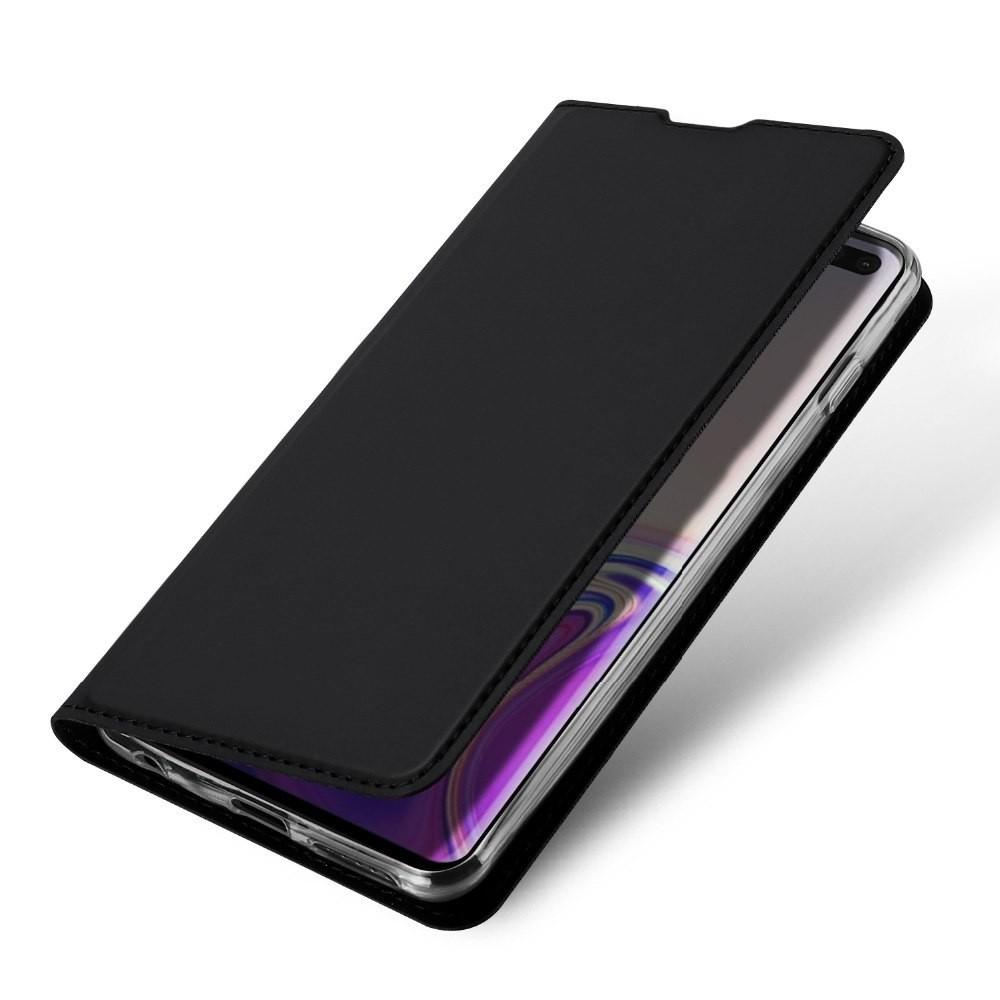 Θήκη Πορτοφόλι Flip Dux Ducis από Δερματίνη - Samsung Galaxy S10 Plus - Μαυρο - iThinksmart.gr