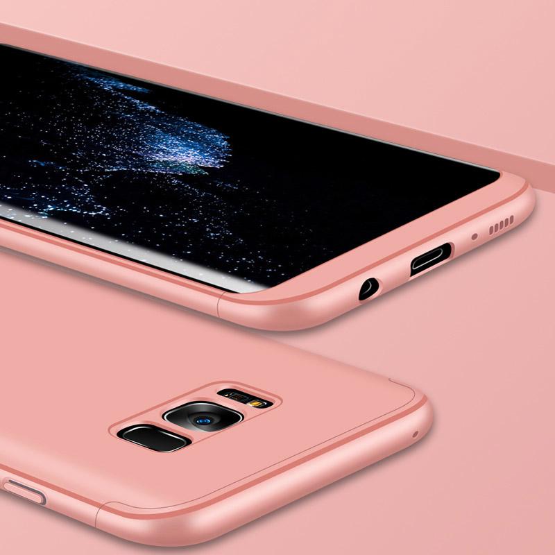 Θηκη GKK 360° Full Cover - Samsung Galaxy S8 - Ροζ Χρυσο - iThinksmart.gr