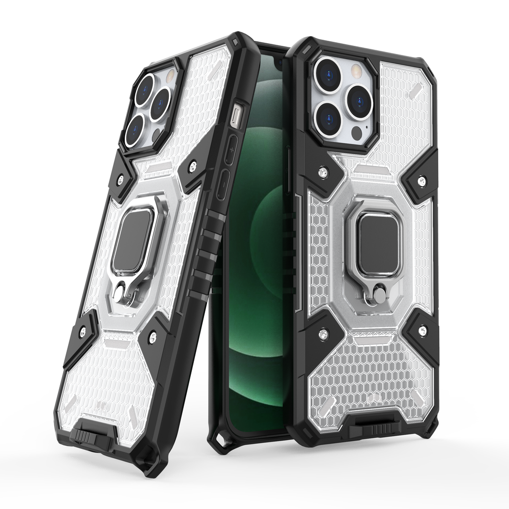Θήκη Heavy Duty για iPhone 13 με ring holder OEM - Διάφανο - iThinksmart.gr