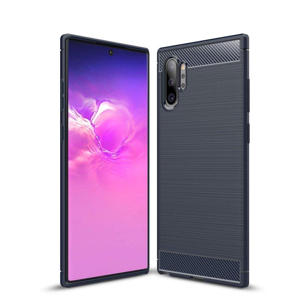 Θήκη TPU Carbon OEM - Samsung Galaxy Note 10 Plus - Μπλε - iThinksmart.gr
