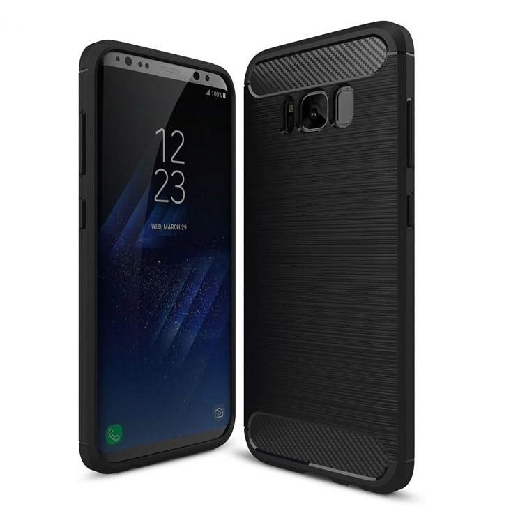 Θηκη TPU Carbon OEM - Samsung Galaxy S8 - Μαυρο - iThinksmart.gr