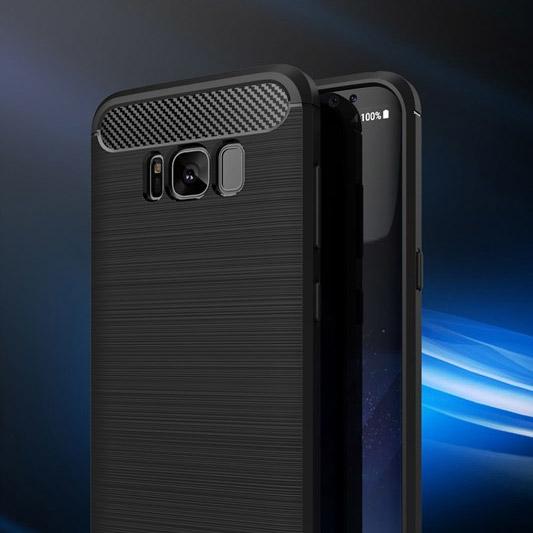 Θηκη TPU Carbon OEM - Samsung Galaxy S8 Plus - Μαυρο - iThinksmart.gr