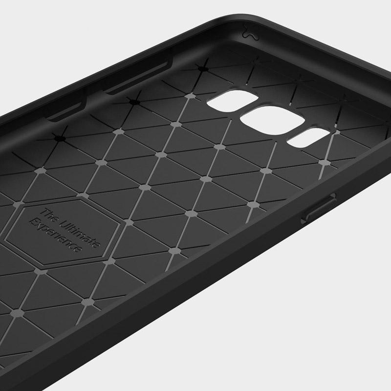 Θηκη TPU Carbon OEM - Samsung Galaxy S8 - Μαυρο - iThinksmart.gr