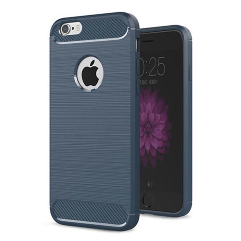 Θηκη TPU Carbon OEM - iPhone 7 / iPhone 8 - Μπλε - iThinksmart.gr