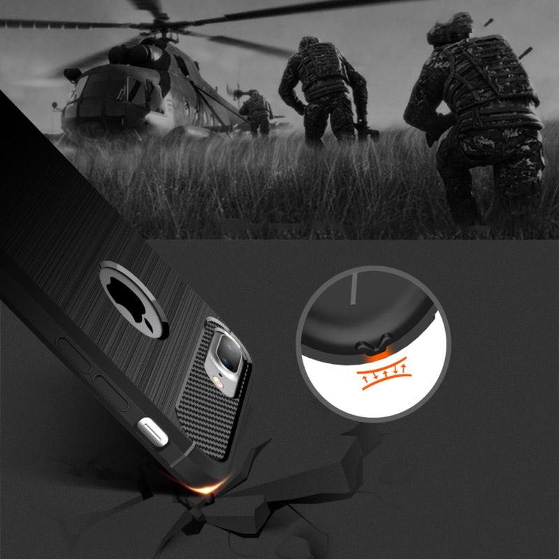 Θηκη TPU Carbon OEM - iPhone 7 / iPhone 8 - Μπλε - iThinksmart.gr