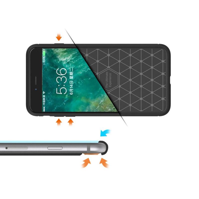 Θηκη TPU Carbon OEM - iPhone 7 / iPhone 8 - Μπλε - iThinksmart.gr