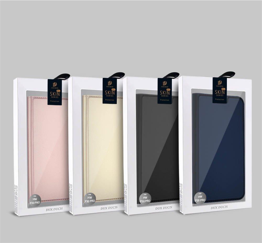 Θήκη Πορτοφόλι Flip Dux Ducis από Δερματίνη - Huawei P30 Pro - Χρυσο - iThinksmart.gr