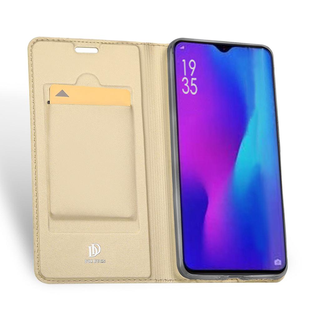 Θήκη Πορτοφόλι Flip Dux Ducis από Δερματίνη - Huawei P30 Pro - Χρυσο - iThinksmart.gr