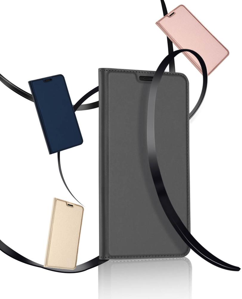 Θήκη Πορτοφόλι Flip Dux Ducis από Δερματίνη - Samsung Galaxy J6 Plus (2018) - Χρυσο - iThinksmart.gr