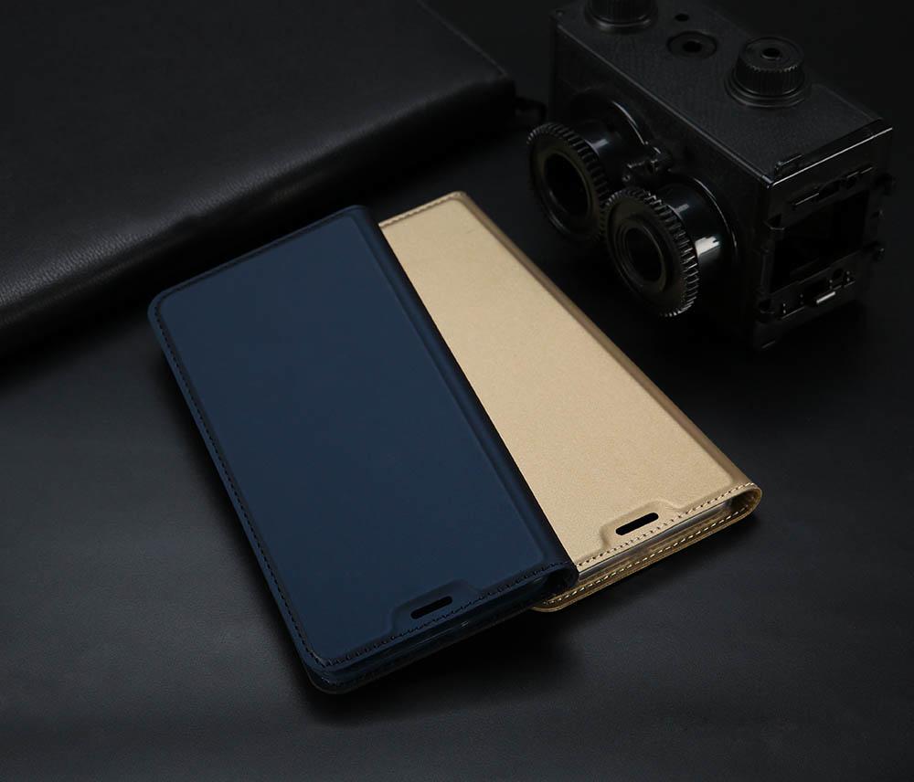 Θήκη Πορτοφόλι Flip Dux Ducis από Δερματίνη - Samsung Galaxy J6 Plus (2018) - Χρυσο - iThinksmart.gr