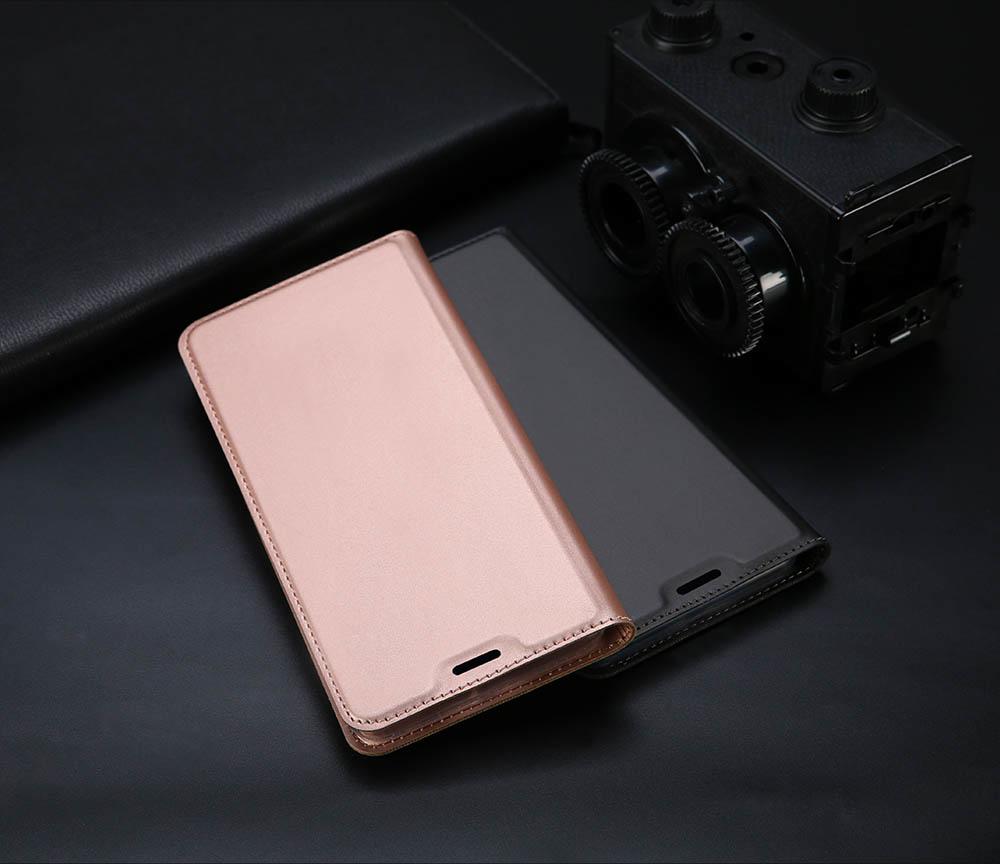 Θήκη Πορτοφόλι Flip Dux Ducis από Δερματίνη - Samsung Galaxy J6 Plus (2018) - Χρυσο - iThinksmart.gr