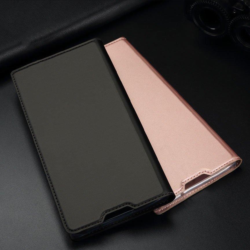 Θήκη Πορτοφόλι Flip Dux Ducis από Δερματίνη - Samsung Galaxy S10 Plus - Ροζ Χρυσο - iThinksmart.gr