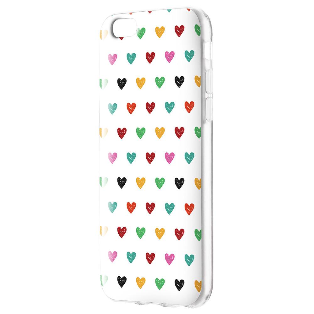 Θηκη TPU "Colorful Hearts" - iPhone 6/6s (4.7") - iThinksmart.gr