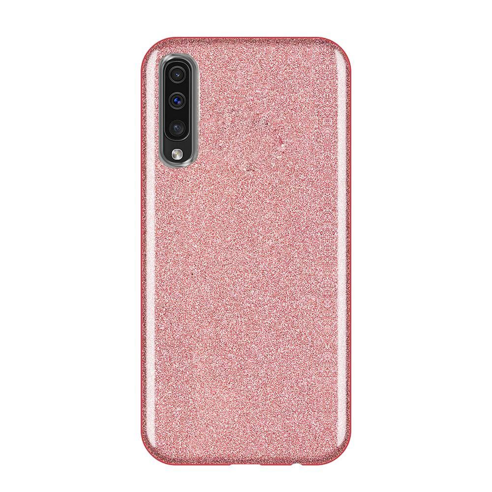 Wozinsky Glitter Shining Case Samsung Galaxy A50 Pink
