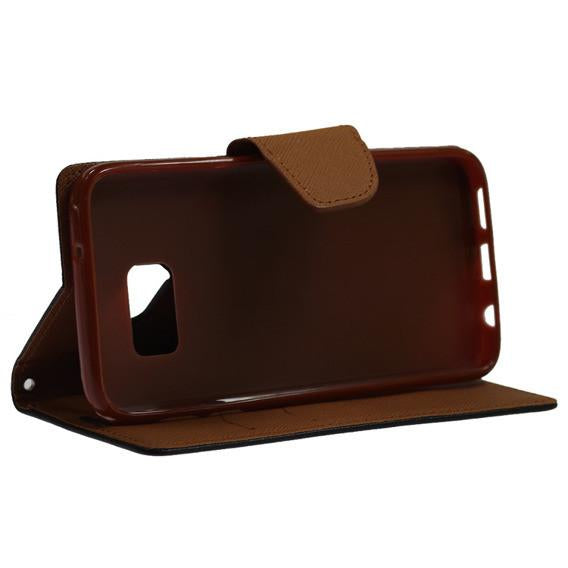 Θήκη Πορτοφόλι Fancy Book από Δερματίνη - Xiaomi Redmi 3 Pro - Μαυρη - iThinksmart.gr