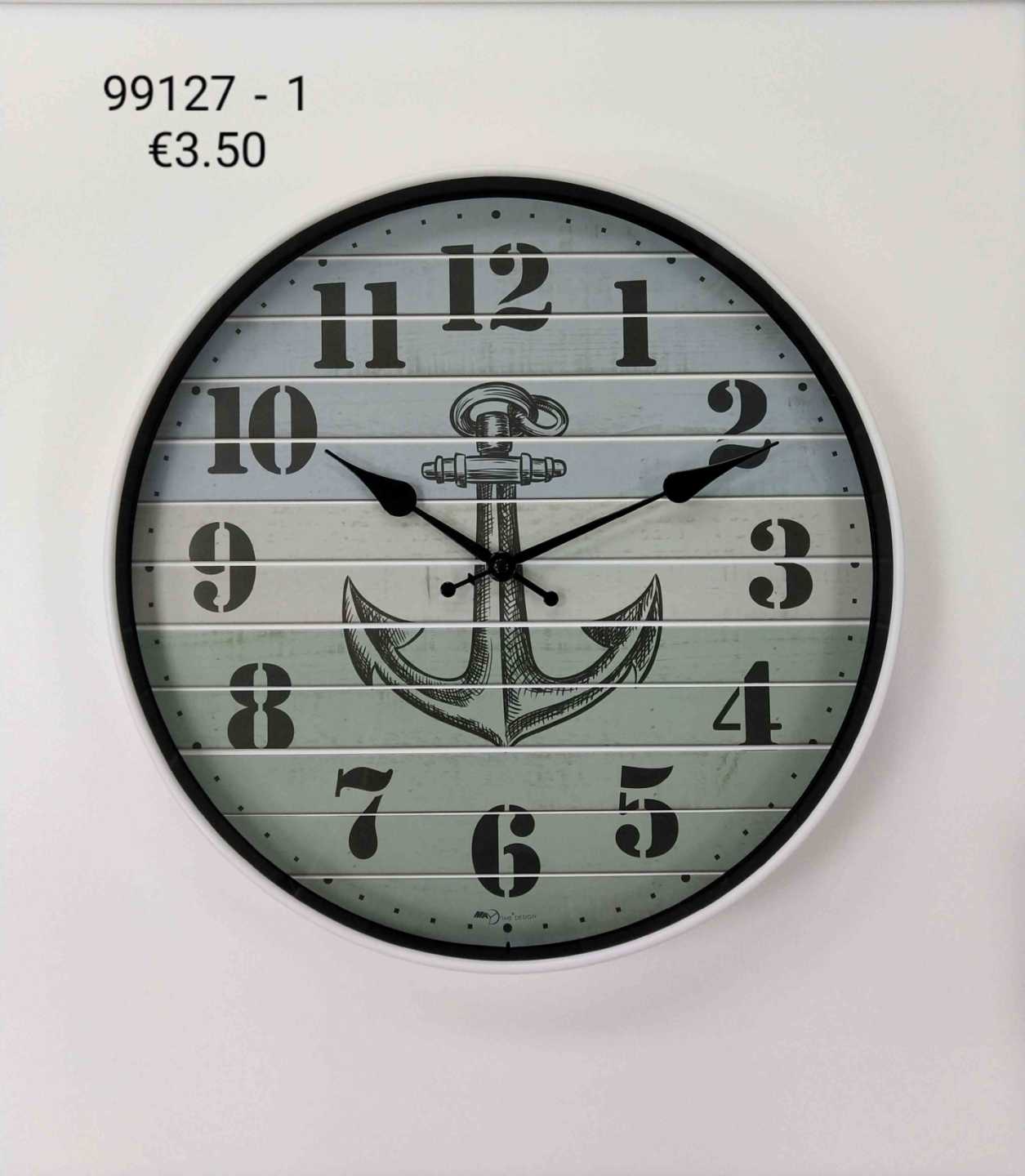 Ρολόι τοίχου - 35cm - 99127-1-WH - iThinksmart.gr