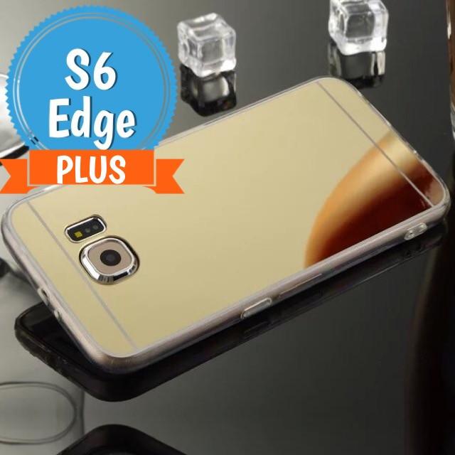 Θηκη TPU "Mirror" Χρυση - Samsung Galaxy S6 Edge Plus - iThinksmart.gr