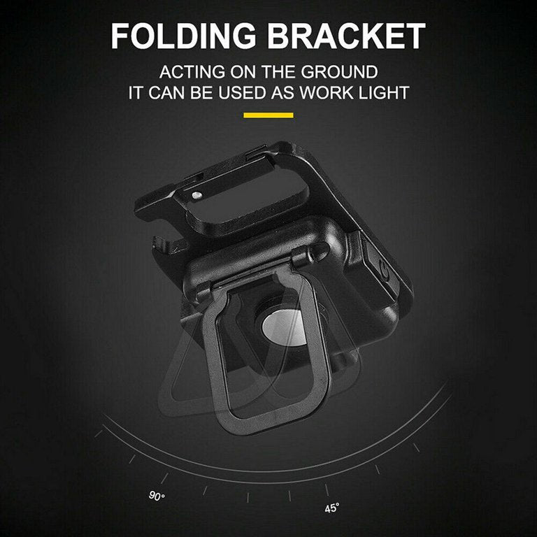 Μίνι LED Επαναφορτιζόμενος Φακός Μπρελόκ με Κλιπ, Ανοιχτήρι και Μαγνήτη - Μεταλλικός - iThinksmart.gr