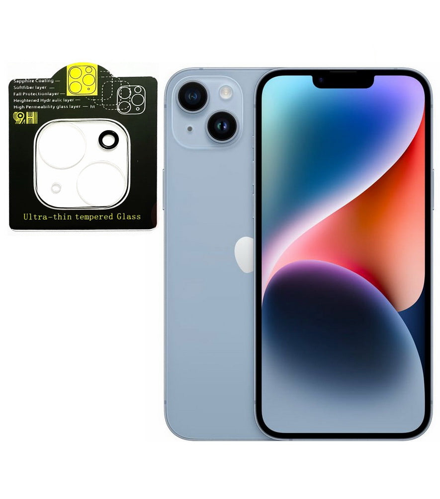 ΟΕΜ Full Camera Tempered Glass 9H - iPhone 14 - Τζαμάκι / Γυαλί Φακού Κάμερας - iThinksmart.gr