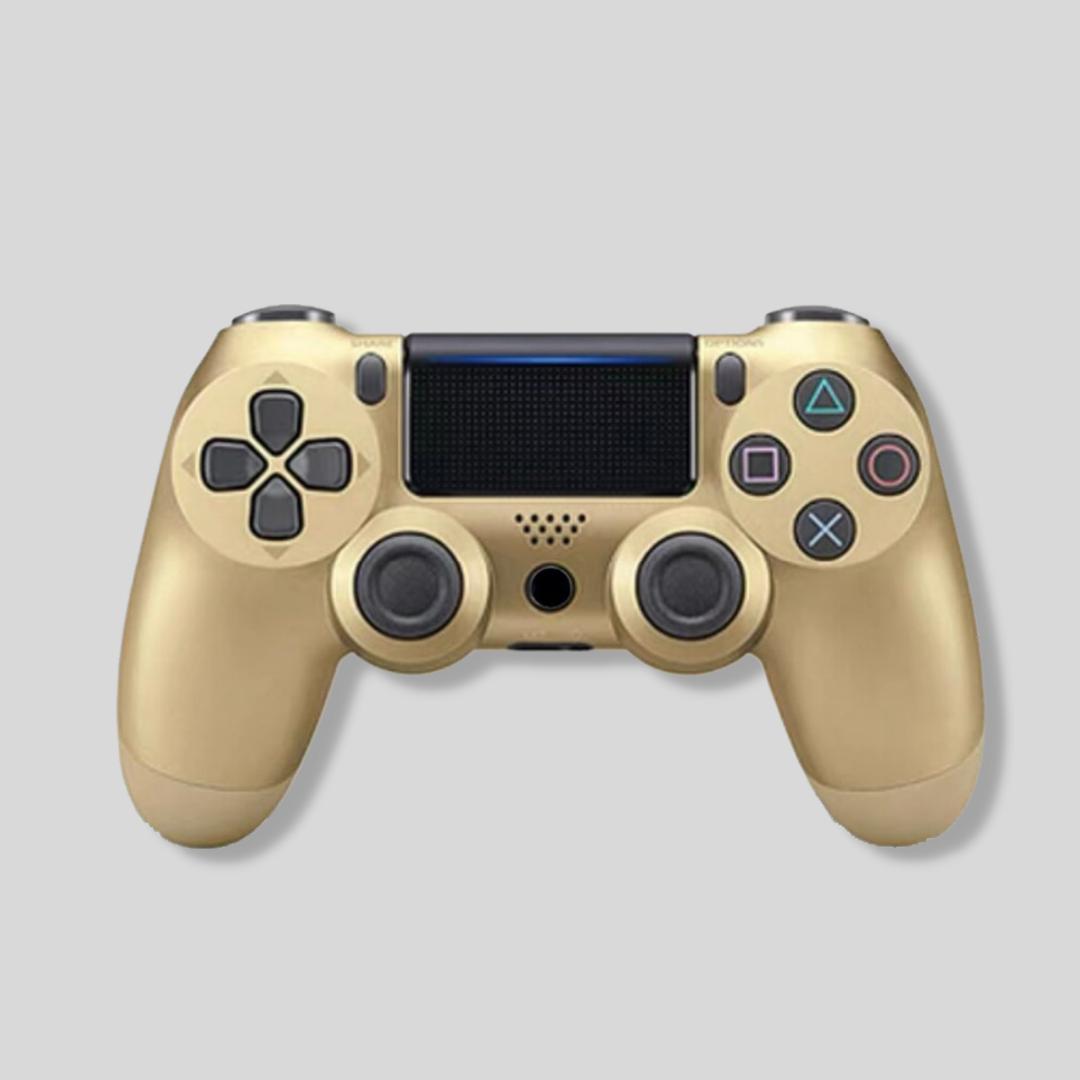Doubleshock Ασύρματο Χειριστήριο Gaming για PS4 - Χρυσό