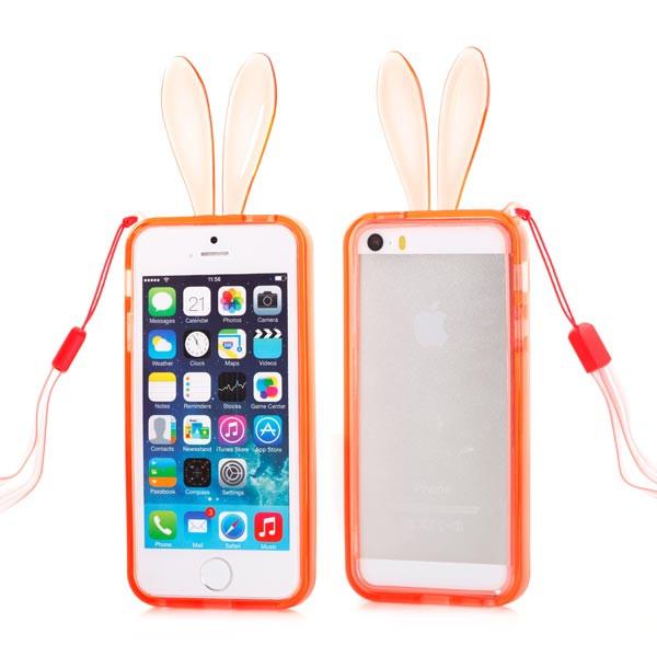 Θηκη TPU "Rabbit" - iPhone 5/5s/SE (2 Χρωματα) - iThinksmart.gr