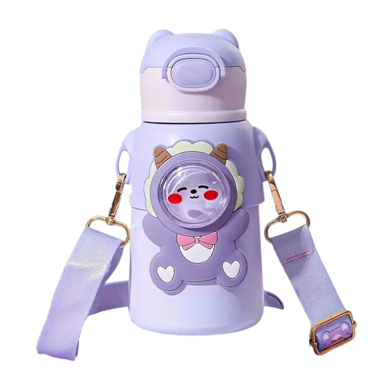 Children's portable cooler - H228 - 520ml - 000911 - Purple