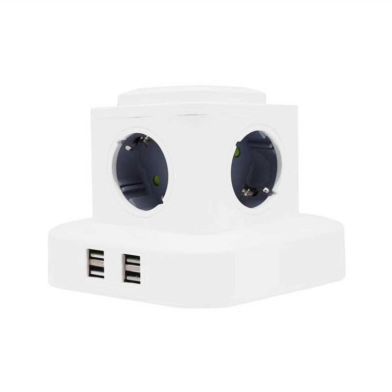Κάθετο πολύπριζο 4 θέσεων - Σούκο - 4USB - 3m - RC-G4P - 004239 - iThinksmart.gr