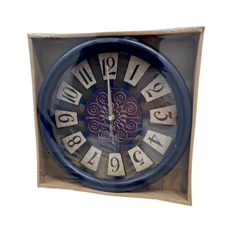Wall clock - TZ502 - 005020 - Black