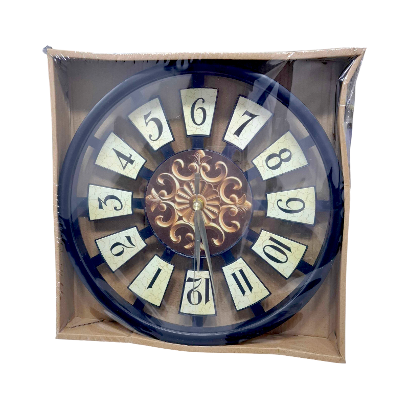 Wall clock - TZ504 - 005044 - Black