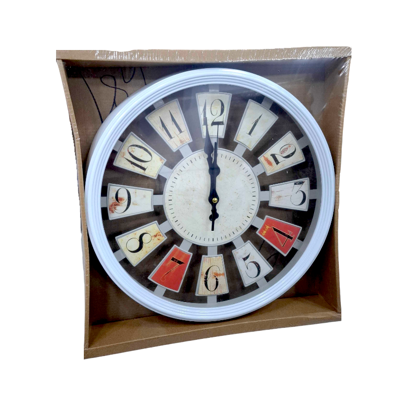 Wall clock - TZ602 - 006027 - White