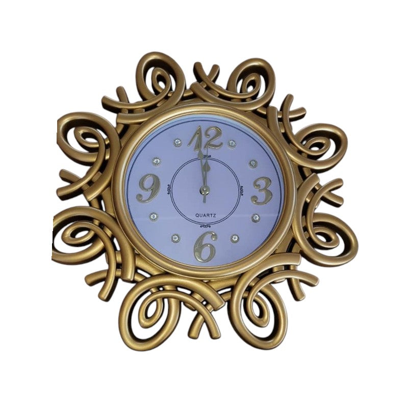 Vintage Wall Clock - 862T - 008625 - Gold