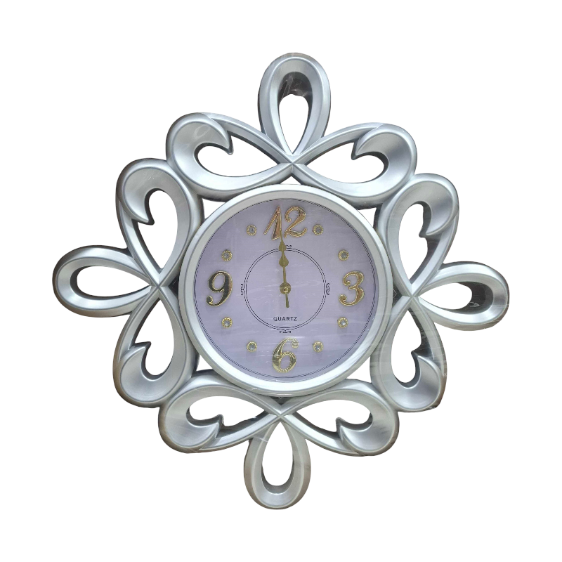 Vintage Wall Clock - 864T - 008649 - Silver