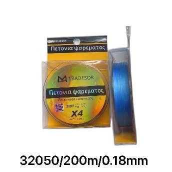 Πετονιά ψαρέματος - Νήμα χρωματιστό - 200m - 0.18mm - 32050 - iThinksmart.gr