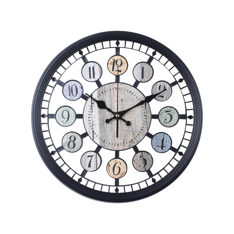Wall clock - TZ683Y - 016835 - Black