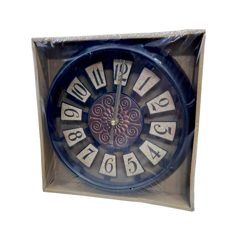 Wall clock - TZ683 - 026834 - Black