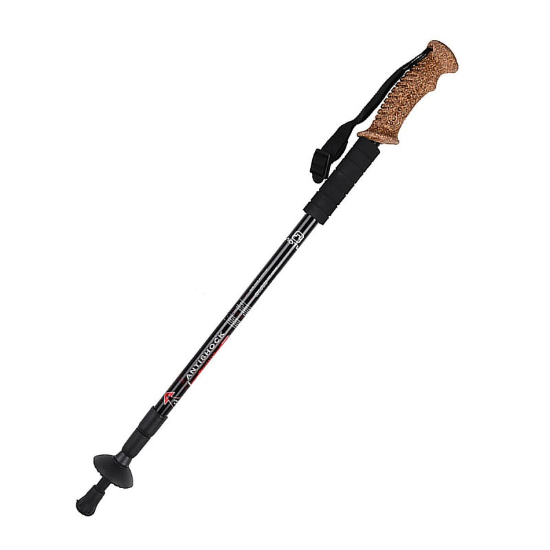 Telescopic hiking stick - Baton – 050014 - Black