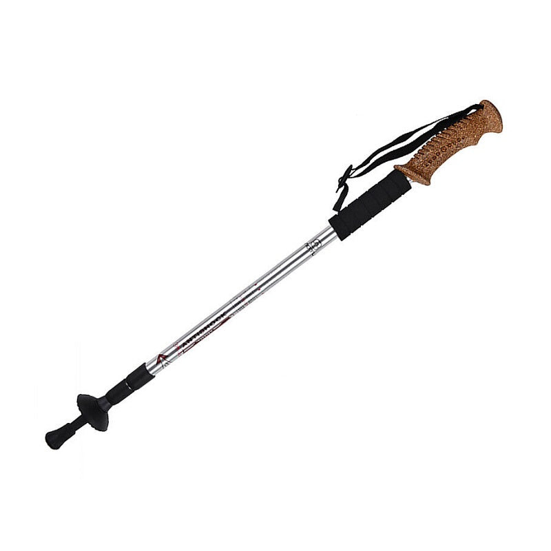 Telescopic hiking stick - Baton – 050014 - Silver