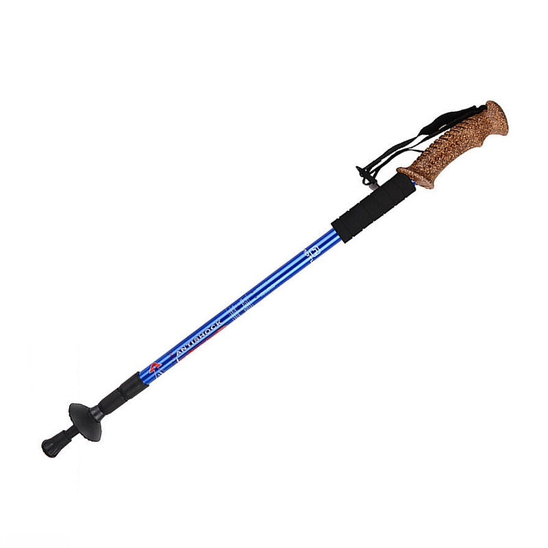 Telescopic hiking stick - Baton – 050014 - Blue