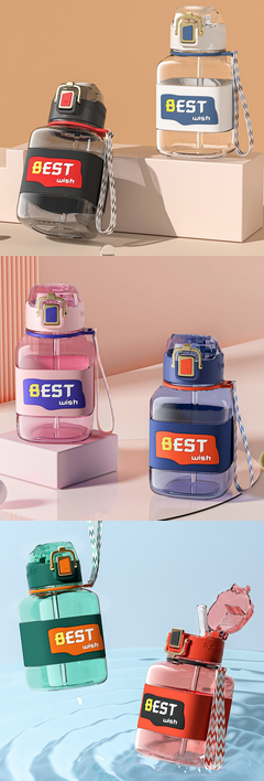 Portable plastic bottle - BK8027 BEST - 850ml - 072117