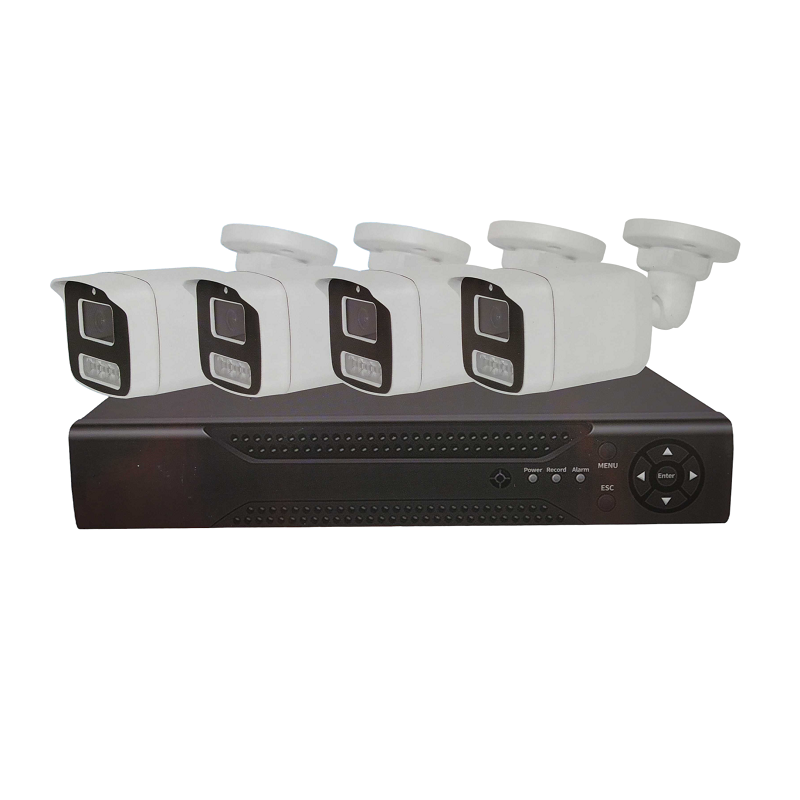 Καταγραφικό δικτύου με 4 κάμερες – CCTV Security Recording System – POE - 080050 - iThinksmart.gr