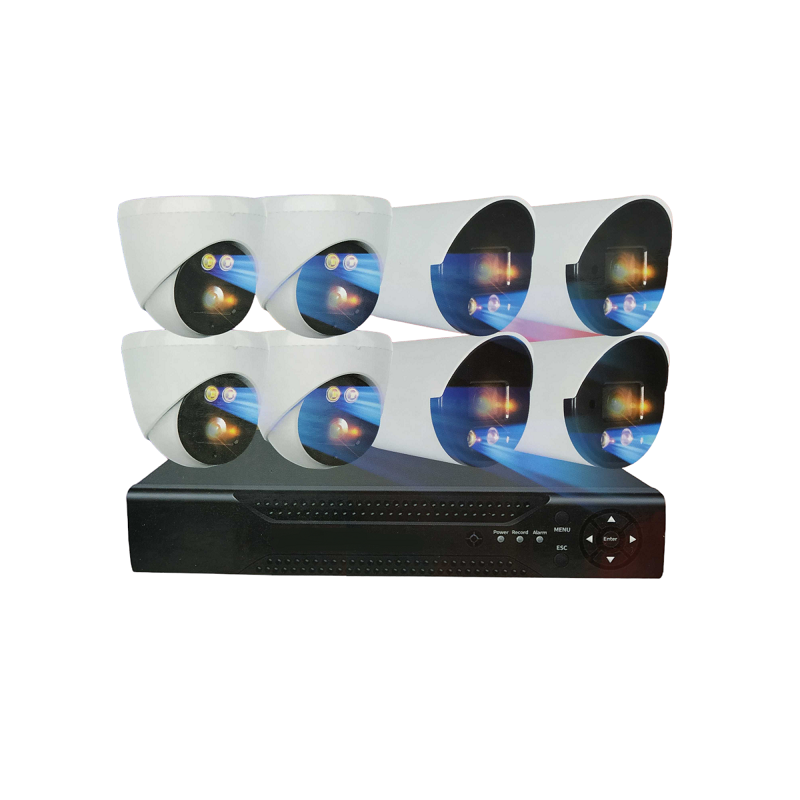 Καταγραφικό δικτύου με 8 κάμερες – CCTV Security Recording System – POE - 080081 - iThinksmart.gr