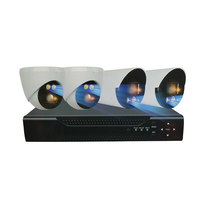 Καταγραφικό δικτύου με 4 κάμερες – CCTV Security Recording System – POE - 080074 - iThinksmart.gr