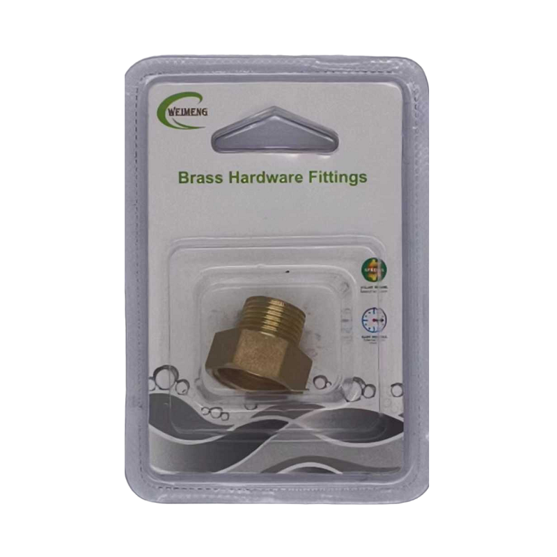 Brass coupling - 1/2"-3/8" - 801106