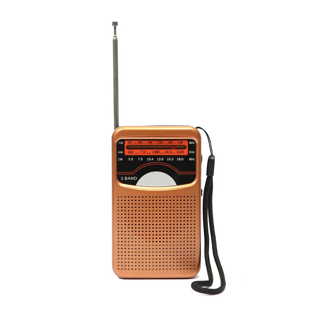 Επαναφορτιζόμενο ραδιόφωνο - Mini - M9321 - 093219 - Gold