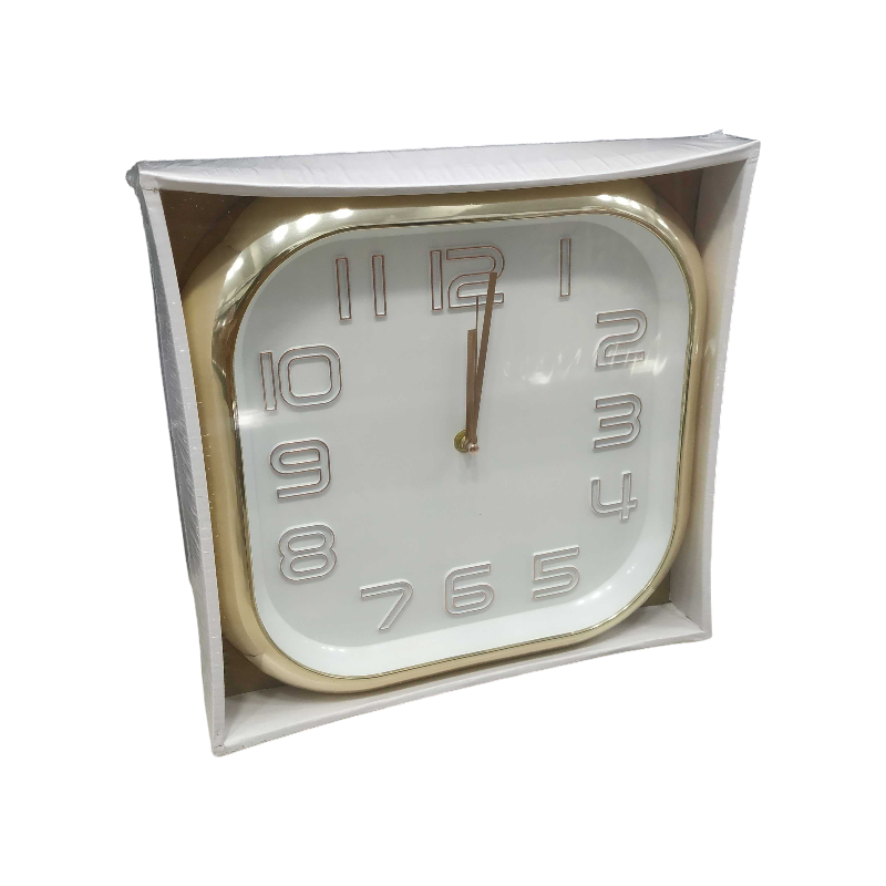 Ρολόι τοίχου - 735D - 100034 - White/Gold - iThinksmart.gr